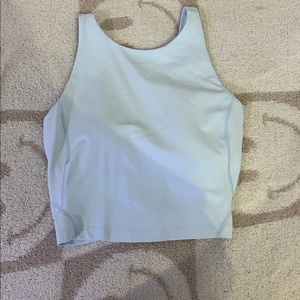 Light Blue Sleeveless Top